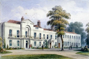 Ansicht von Brompton Lodge, Kensington, London