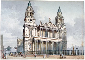Westfassade der St. Paul