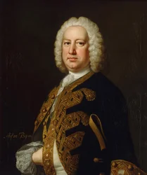 Porträt von Admiral John Byng