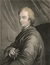 Porträt von John Dryden (1631-1700), graviert von Charles Edward Wagstaff, veröffentlicht von William Mackenzie