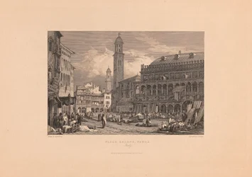 Place Salone, Padua Italien