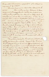 Autographenbrief an John Page, Philadelphia, 30. Juli 1776