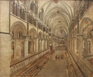 Der Chor der Kathedrale von Canterbury, Blick nach Osten