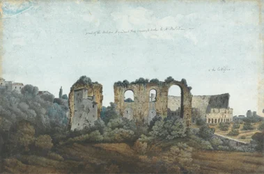 Das Claudianische Aquädukt und Kolosseum