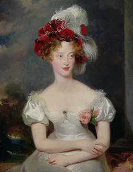 La Duchesse de Berry (1798-1870) ca. 1825