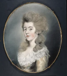 Porträt von Georgiana Spencer