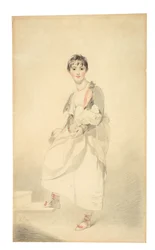 Porträt von Lady Frances Hamilton (1795-1860)