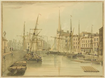 Blick auf die Stone Bridge (Giles