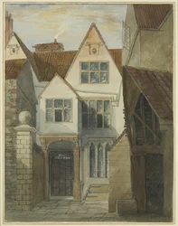 Wohnsitz des Totengräbers in Whitson Court, St. James