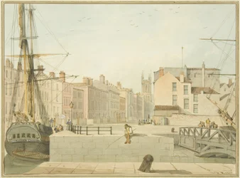 Ansicht der Prince Street, Bristol