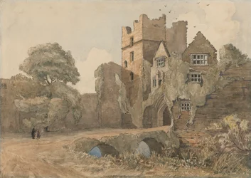 Der Bergfried und das Tor, Ludlow Castle, Shropshire