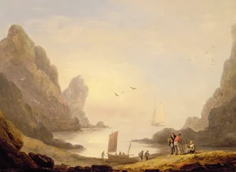 Eine abgelegene Bucht