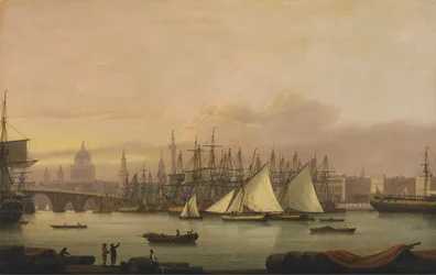 Der Hafen von London