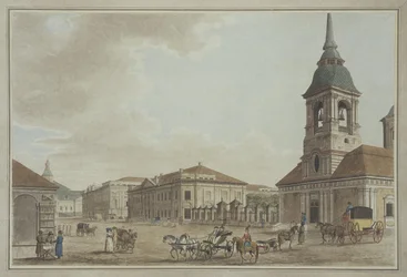 Liteyny Avenue in St. Petersburg, 1790