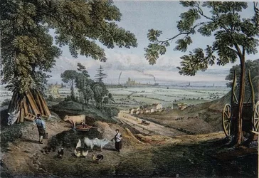 Blick von den Hängen des Highgate Archway