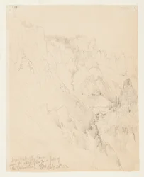 Westwand des Canyons, Yellowstone