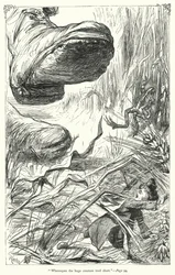 Illustration zu Gullivers Reisen von Jonathan Swift