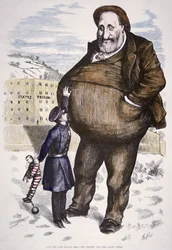 Karikatur mit William Marcy 