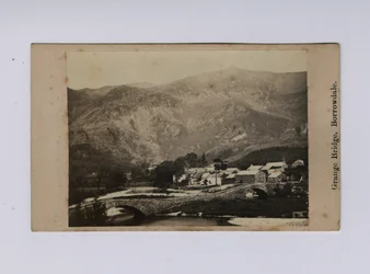 Grange Bridge, Borrowdale (s/w Foto)