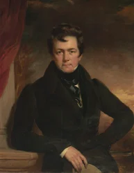 Porträt von Charles Frederick Schlaberg, London, 1827