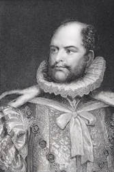 Prinz Augustus Frederick, graviert von Henry Robinson (fl.1827-72)