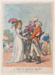 Eine Reise nach Gretna Green, 1803
