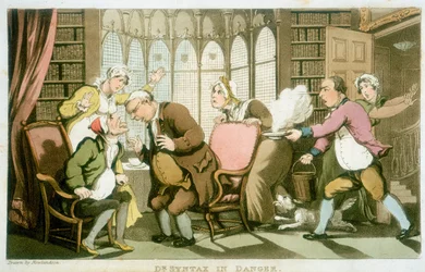 Dr. Syntax in Gefahr, 1820
