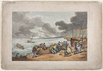 Einschiffung von Brighthelmstone nach Dieppe