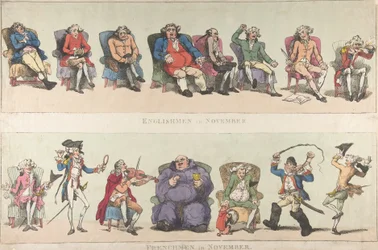 Engländer im November, Franzosen im November