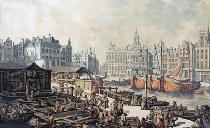 Fischmarkt, Dam-Platz, Amsterdam, Niederlande