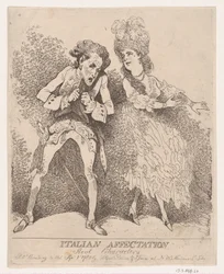 Italienische Affektiertheit, echte Charaktere, 1. September 1780