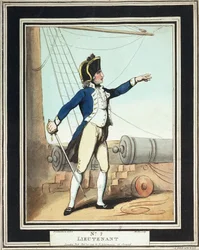 Leutnant, Royal Navy Midshipman im 18. Jahrhundert