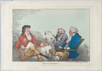 Geldverleiher, 8. November 1784