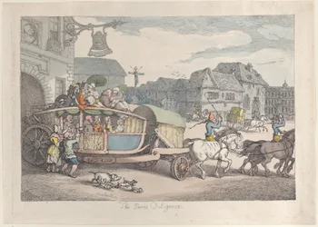 Paris Diligence, ca. 1810