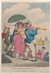 Fortschritt der Galanterie oder Gestohlene Küsse sind die süßesten, 14. Februar 1814, 14. Februar 1814.