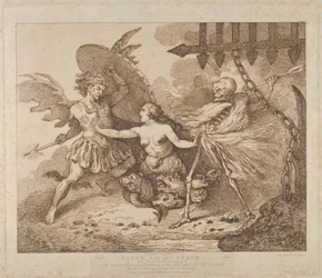 Satan, Sünde und Tod Paradise Lost, Buch der 2.