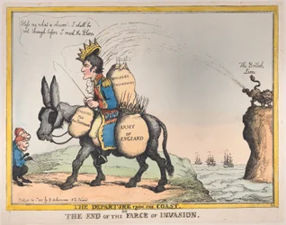 Die Abreise von der Küste oder das Ende der Farce der Invasion