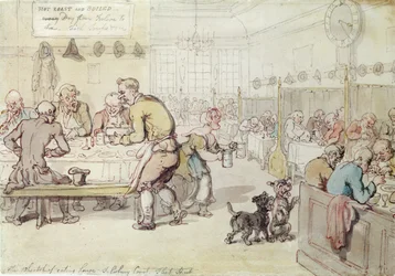 Das Wheatshief Eating House, Salisbury Court, Fleet Street