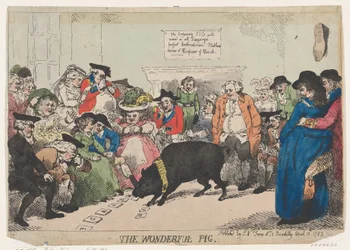 Das wunderbare Schwein, 12. April 1785