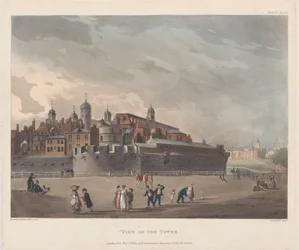 Blick auf den Turm, 1. Oktober 1809