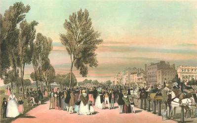 Hyde Park in der Nähe des Grosvenor Gate