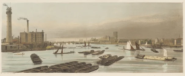 London wie es ist: Westminster, von der Waterloo-Brücke