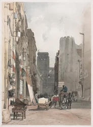 Malerische Architektur in Paris, Gent, Antwerpen, Rouen: Nôtre Dame, Paris