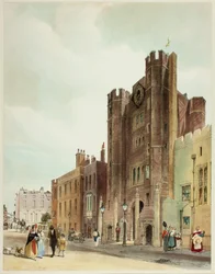 St. James Palace, Platte zehn aus Originalansichten von London wie es ist