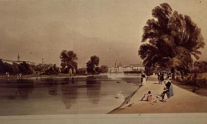 Ansicht der Horse Guards vom St. James