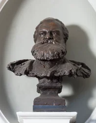 Büste von John Brett, ca. 1890