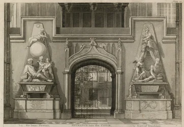 Eingang zum Chor, Westminster Abbey, London