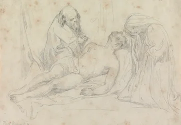 Der Tod - gesetzt von William Etty R.A.