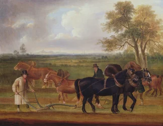 Das Pflügen, 1813
