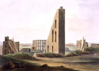 Das Observatorium in Delhi, Tafel XX aus Teil 3 von 